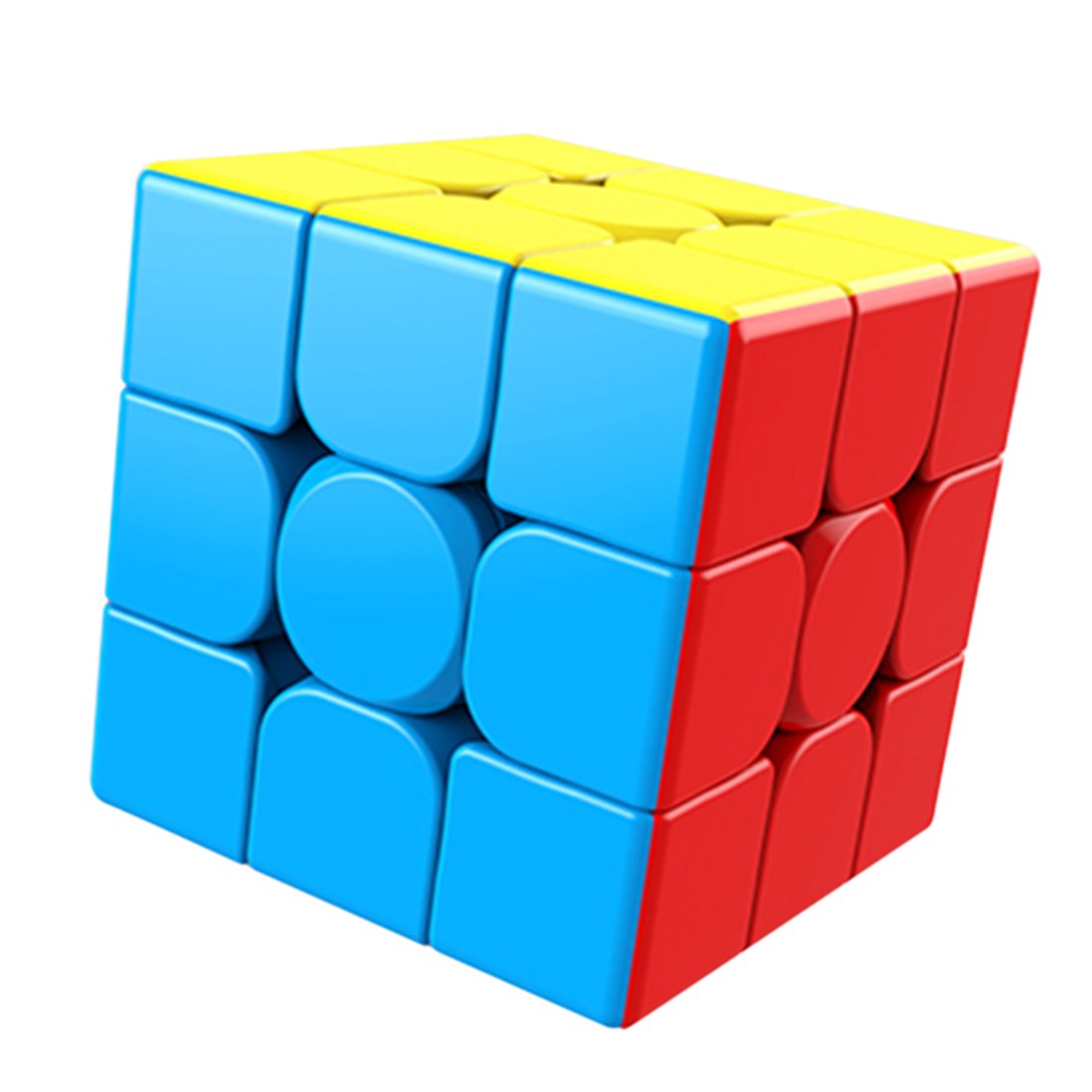MoYu MeiLong 3x3 - stickerless Zauberwürfel Speedcube Magic Cube Magischer Wü...