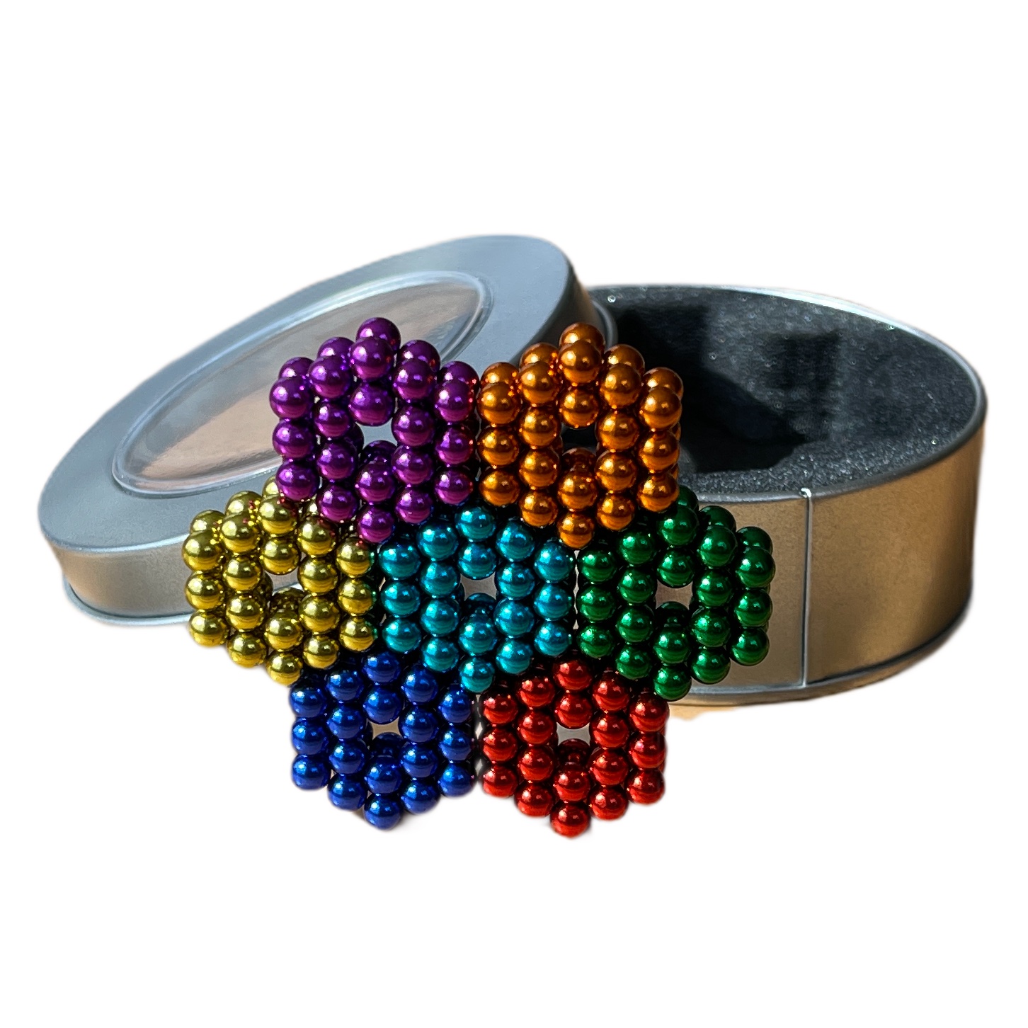 Neo Balls - 5mm - 7farbig 252 Kugeln Zauberwürfel Speedcube Magic Cube Magisc...