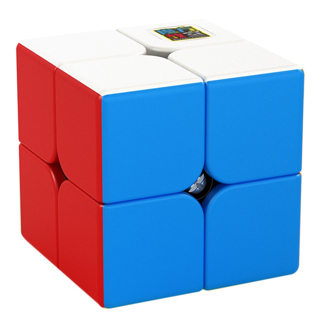 MoYu Meilong 2x2 - stickerless Zauberwürfel Speedcube Magic Cube Magischer Wü...